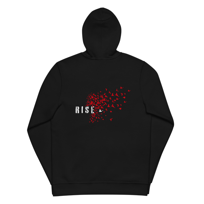 Zipper-Hoodie Damen - Rise, Red Raven