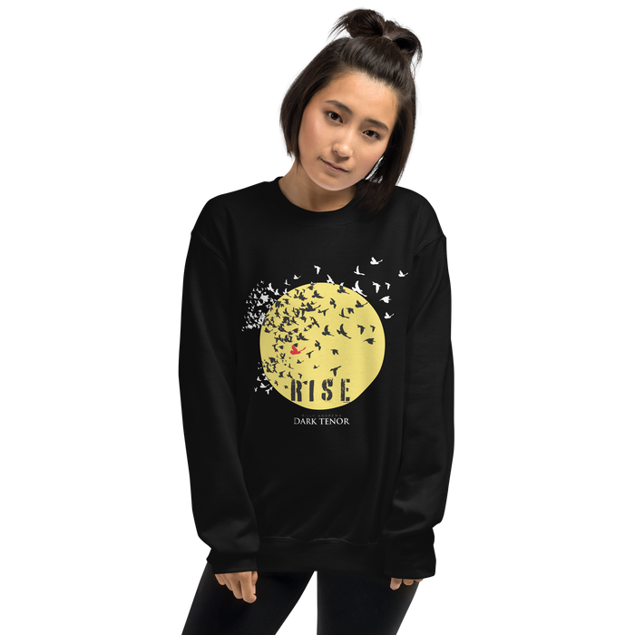 Pullover Damen - Rise, Sun and Raven