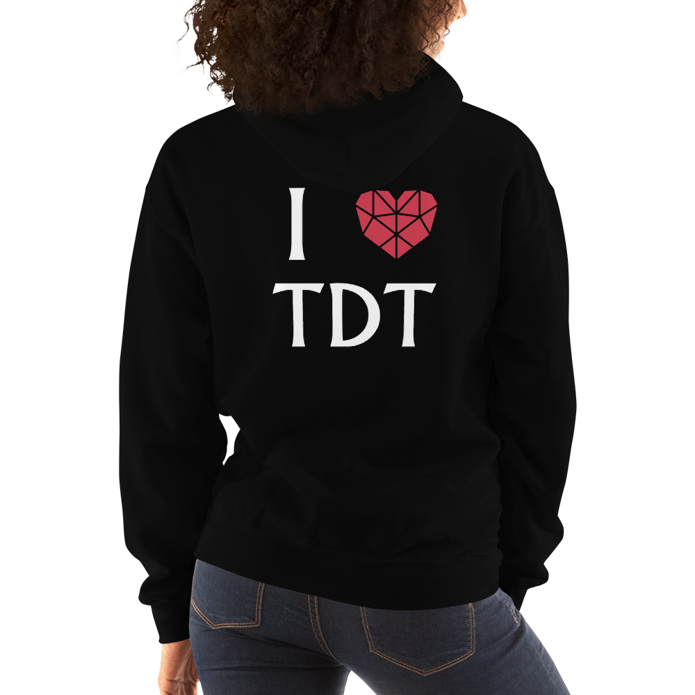 Hoodie Damen - I Love TDT
