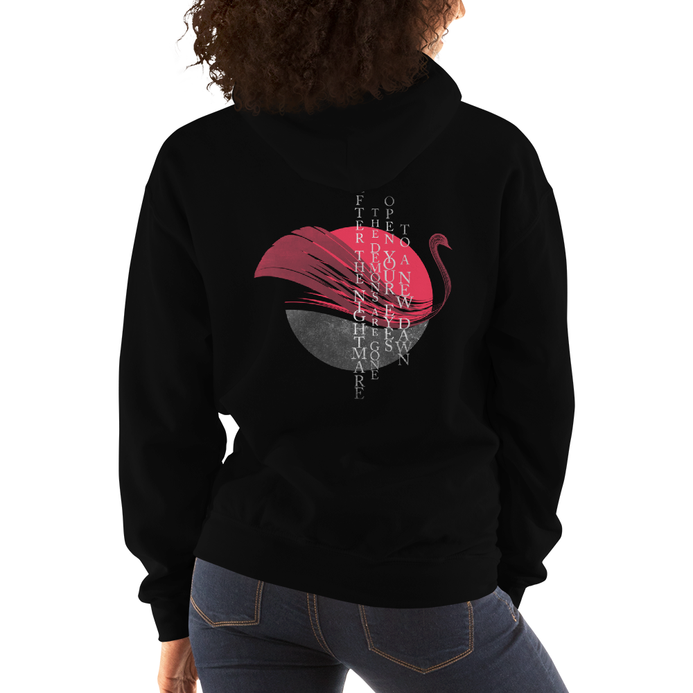 Hoodie Damen - After the Nightmare, Lyrics Swan