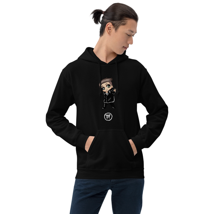 Hættetrøje til mænd - Mini Dark Tenor Peace
