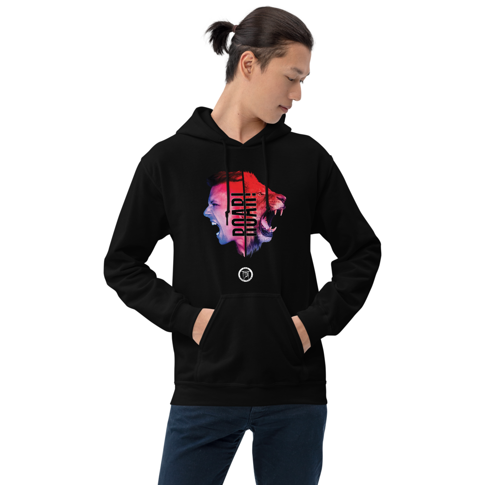 Hoodie Herren - When You Roar, Schwarz