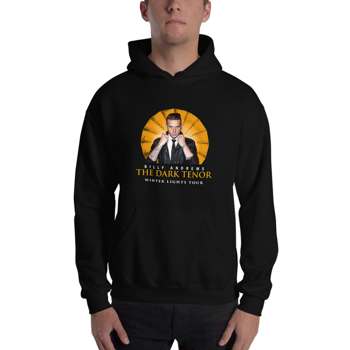 Hoodie Herren - Winter Lights Tour 2021, schwarz