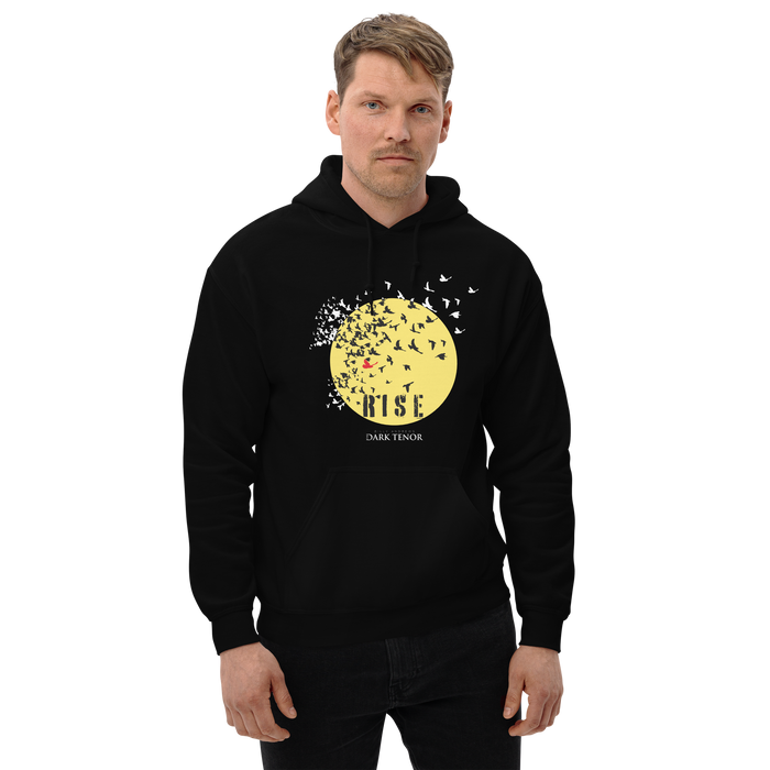 Hoodie Herren - Rise, Sun and Raven