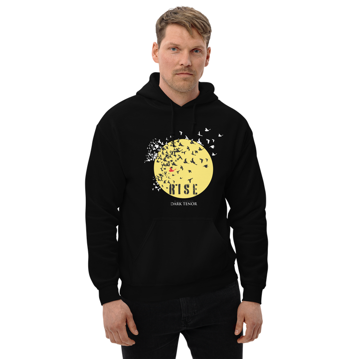 Hoodie Herren - Rise, Sun and Raven
