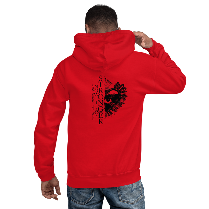 Hoodie Herren - Now I Am Stronger, Darker Hearts