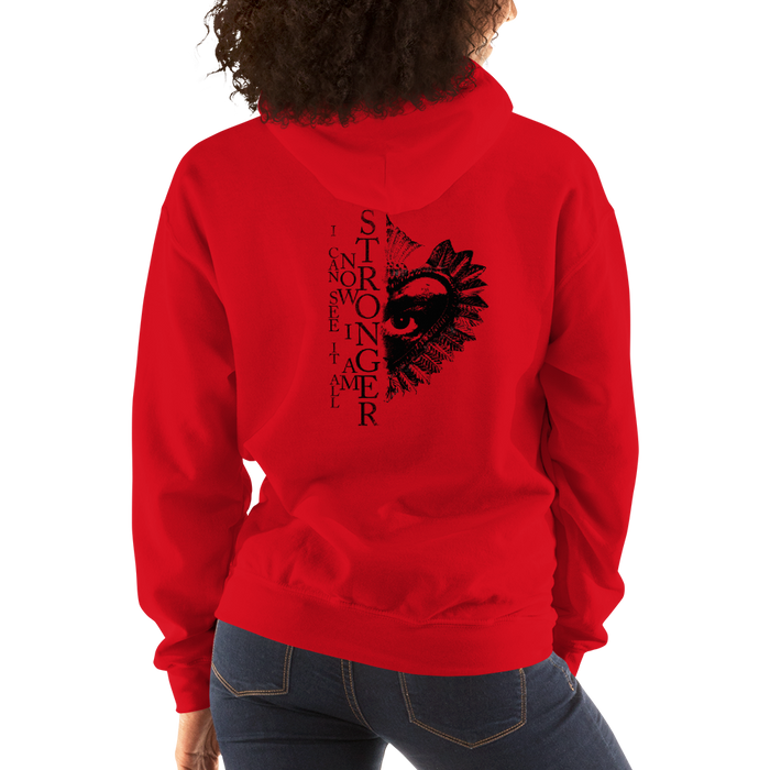 Hoodie Damen - Now I Am Stronger
