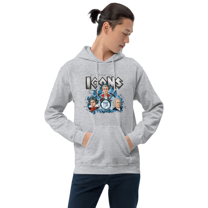 Hættetrøje til mænd - ICONS TRIO