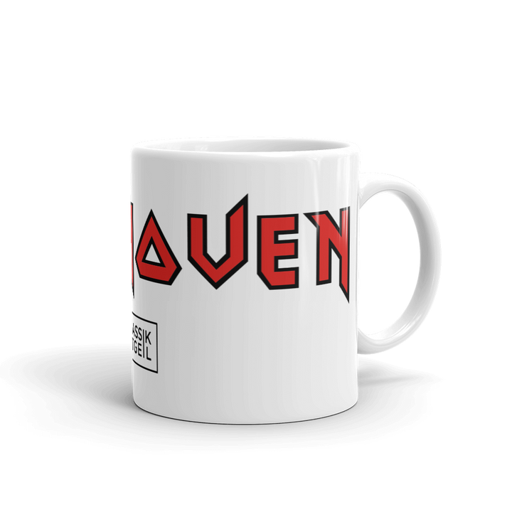 Tasse - Beethoven Logo, weiss