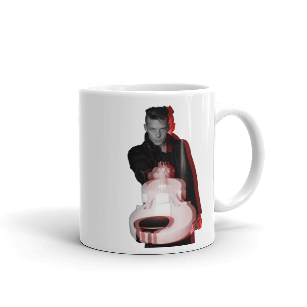 Tasse - Geige, Shadow rebel Red