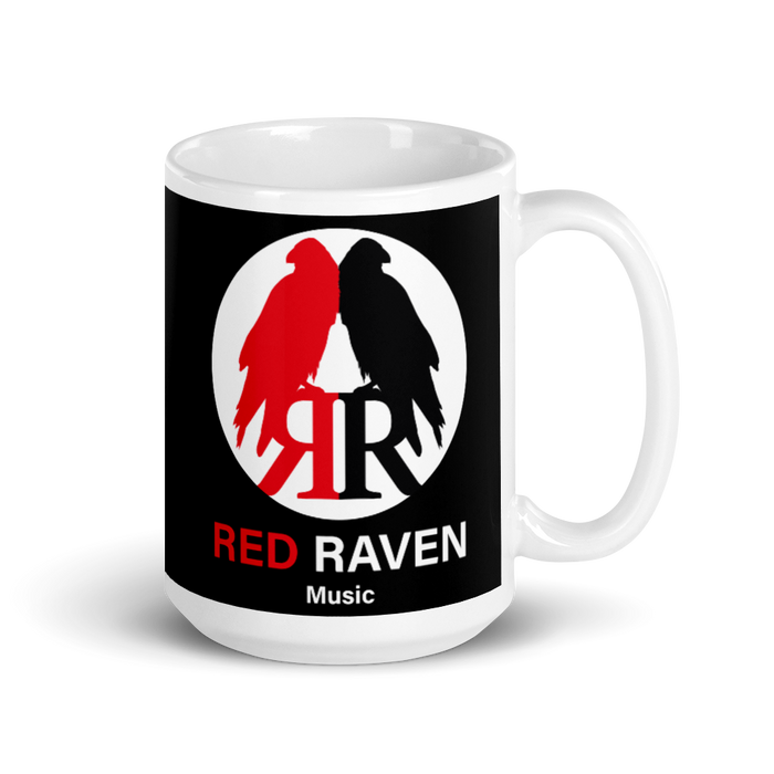 Krus - Red Raven Music Logo, sort