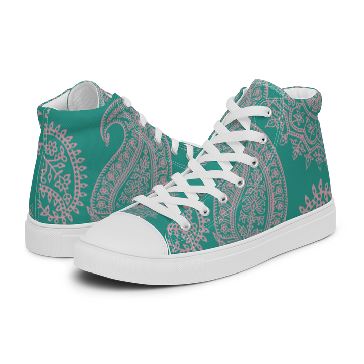 High-Top Schuhe Damen - Azur