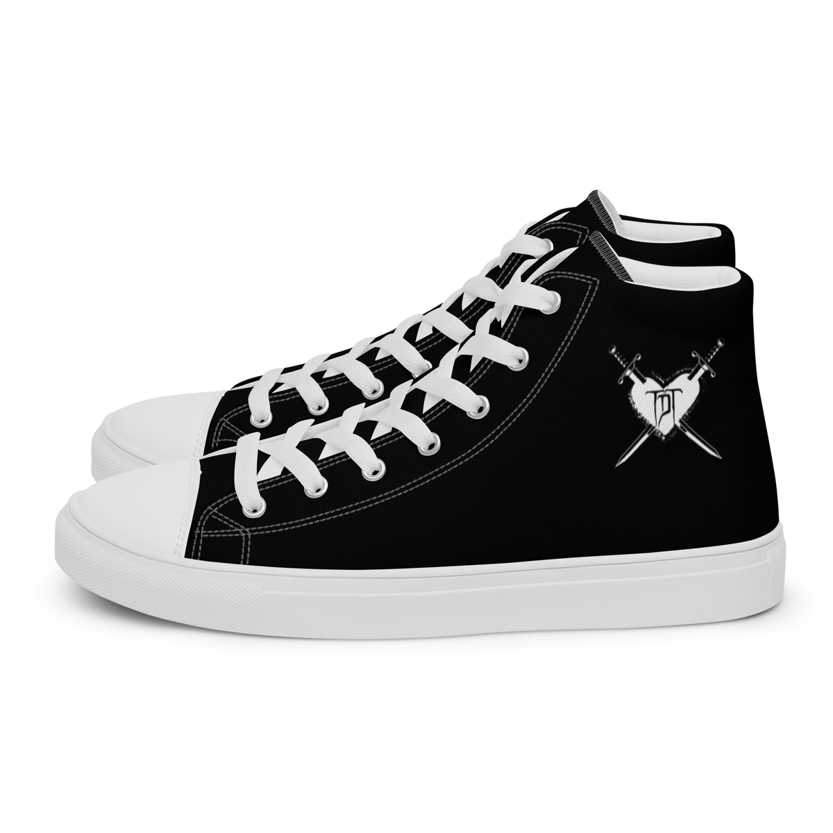 High-Top Women - Paradox, Snake & Sword with Heart & Dagger