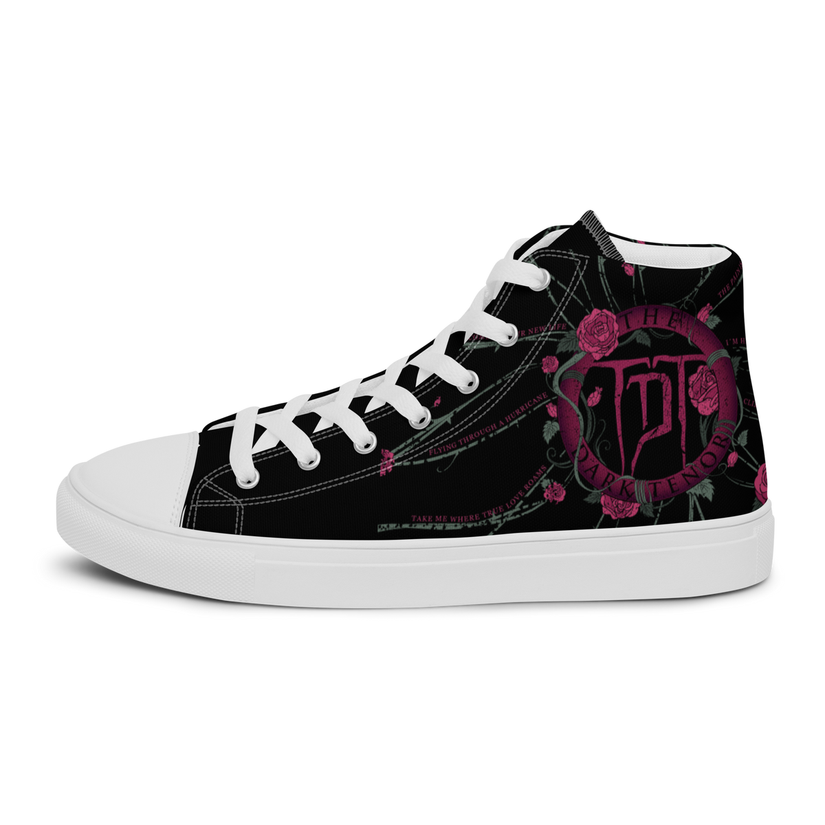 High-top sko til kvinder - Uforglemmelig, rosa crest