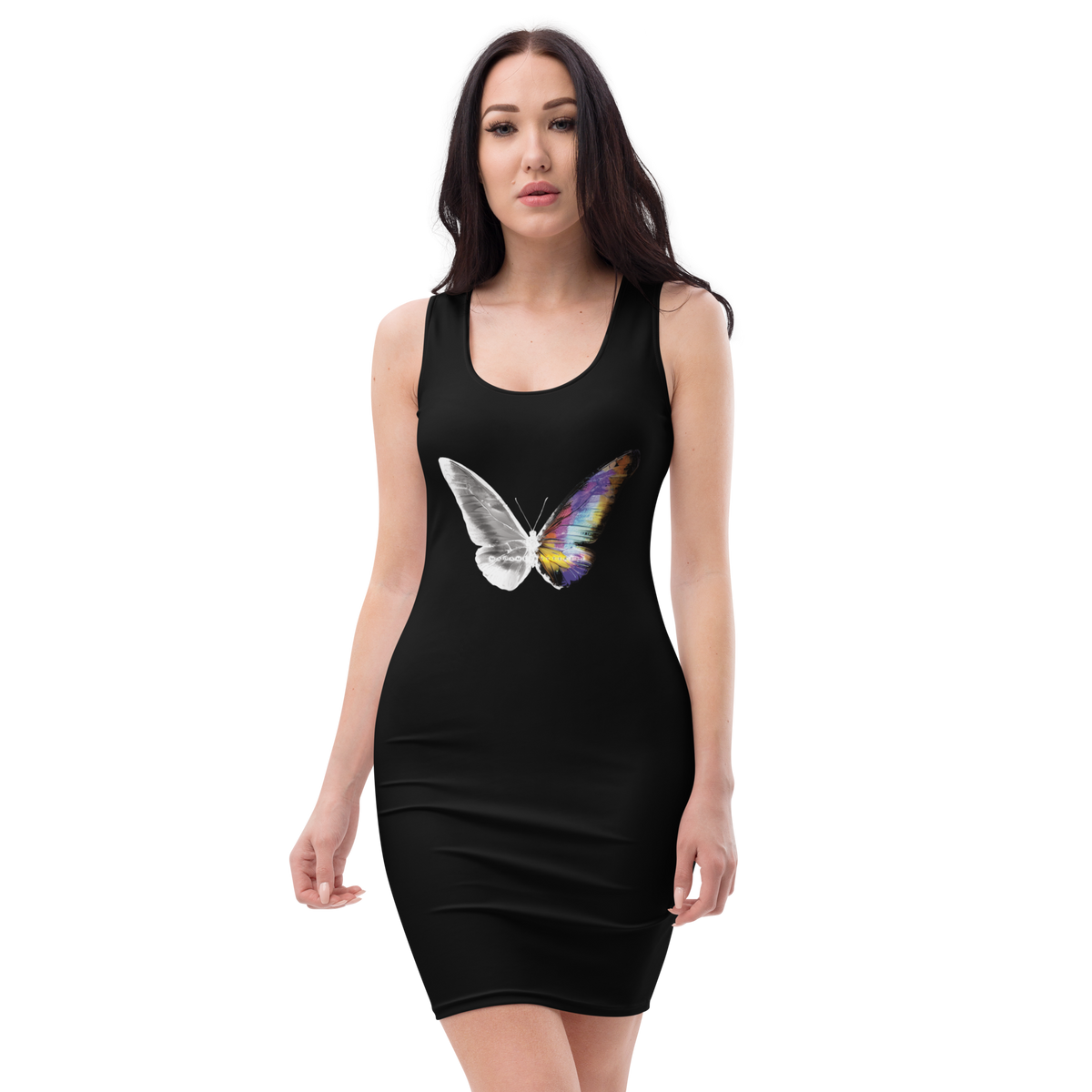 Schlauchkleid - Toxic Rain, Schmetterling