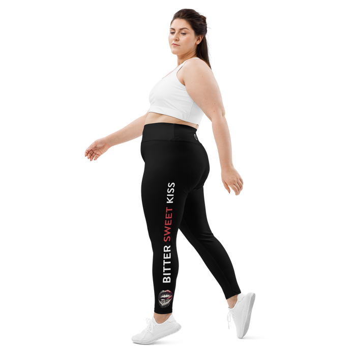 Plus-size leggings - Bitter Sweet Kiss