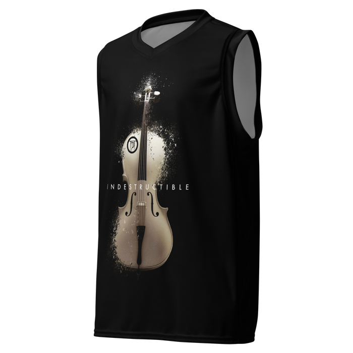 Genbrugt unisex basketballtrøje - Indestructible, Cello