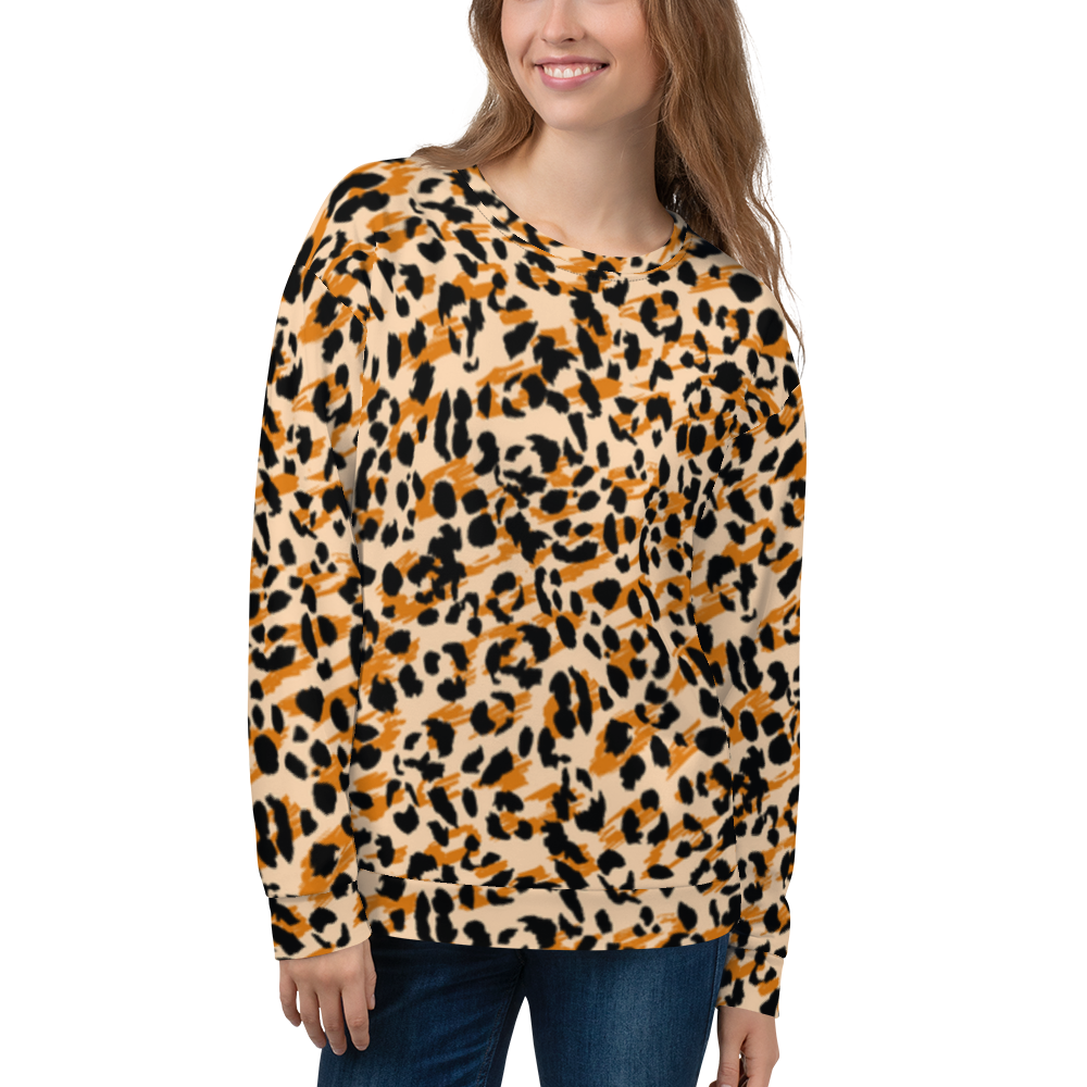 Pullover Damen - Leopard