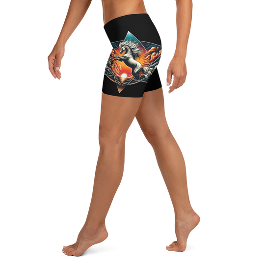 Kurze Leggings - Wild Horses are Wild