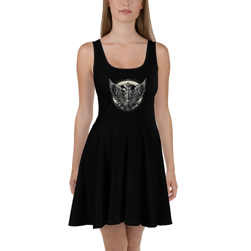 Kleid - Cello and Wings Wappen