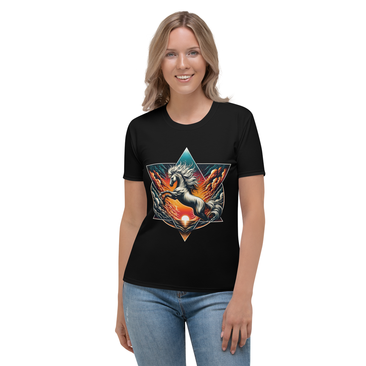 Premium T-Shirt Damen - Wild Horses are Wild