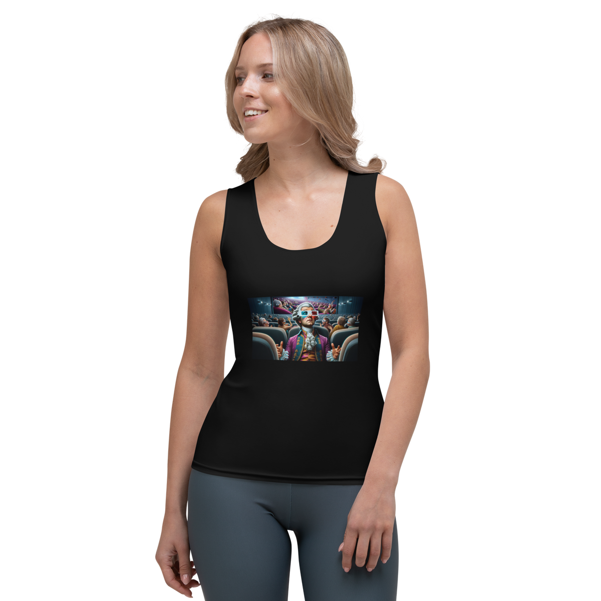 Premium Tank Top Women - Mozart in 3D Cinema