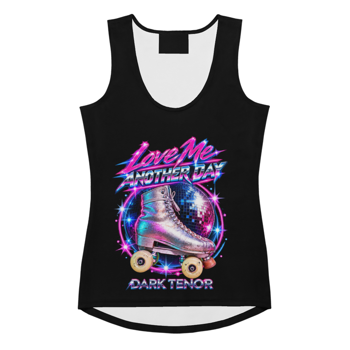 Premium Tank Top: Love Me Another Day – Disco-Orbit