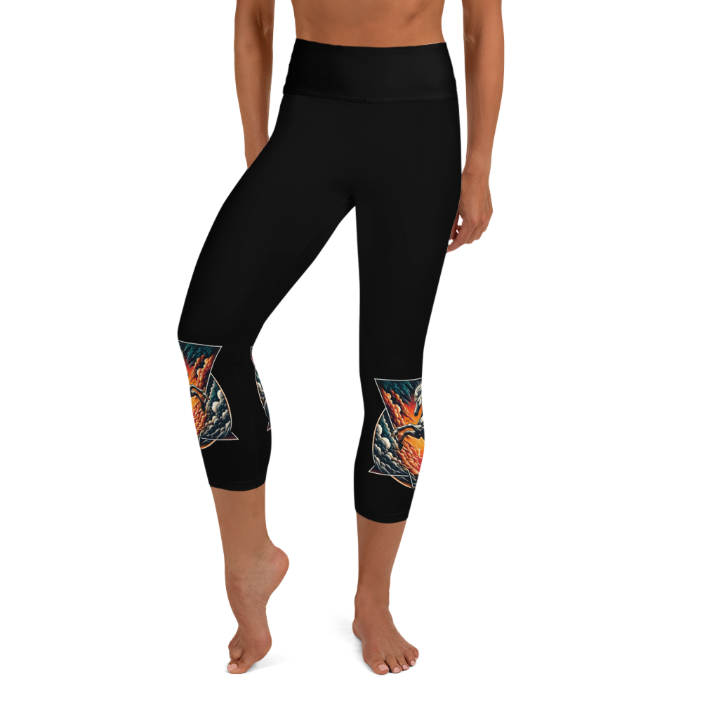 Capri-Leggings - Wild Horses are Wild