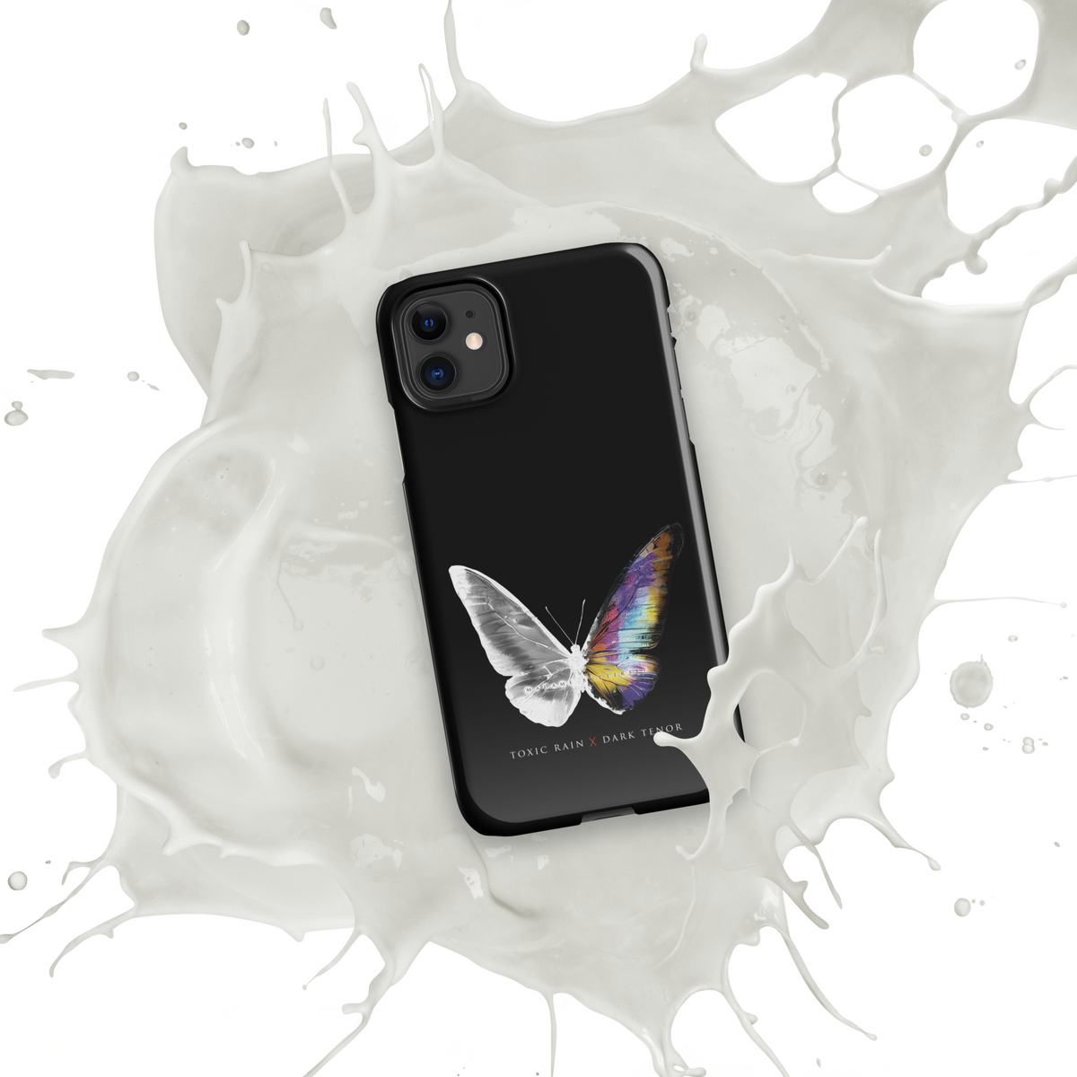 Snapcase iPhone® etui - Toxic Rain, Madame Butterfly, sommerfugl