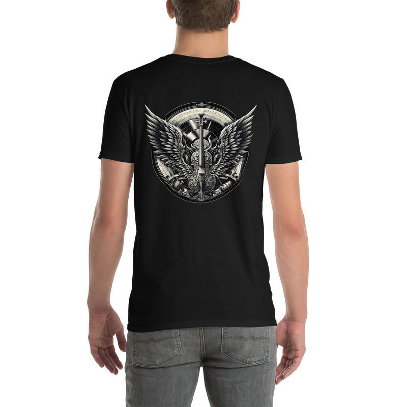 T-Shirt Herren - Cello and Wings Wappen