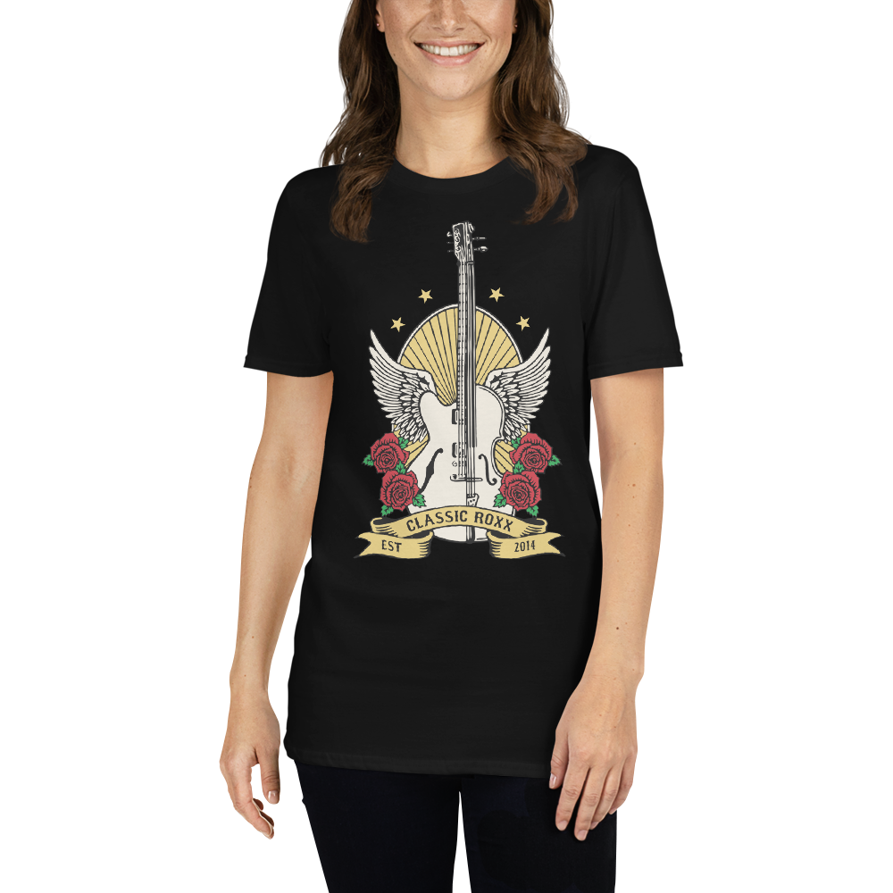 T-shirt til kvinder - Guitar &amp; Cello RoXX