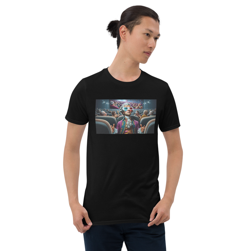 T-Shirt Herren - Mozart im 3D Kino