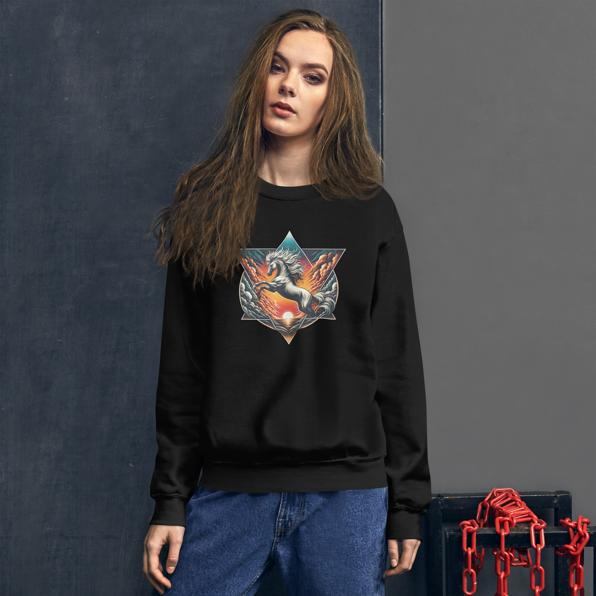 Pullover Damen - Wild Horses are Wild