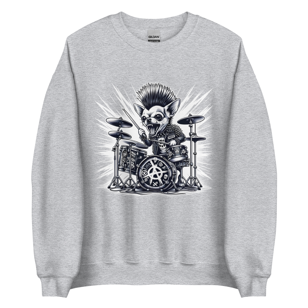 Pullover Herren - Gizmo RoXX Drums