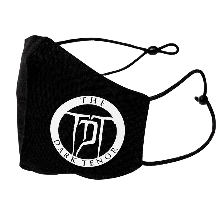 Maske - TDT våbenskjold, sort