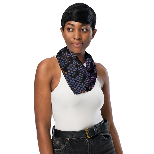 Bandana - Purple Snake