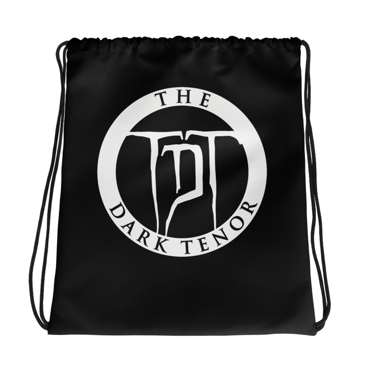 Gymtaske - logo, sort
