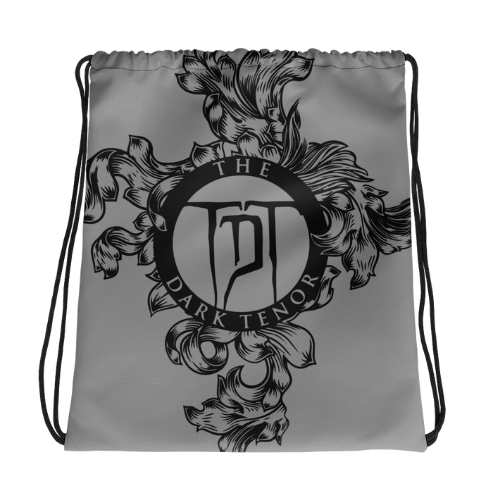 Gymbag - Logo Blomster, Grafit