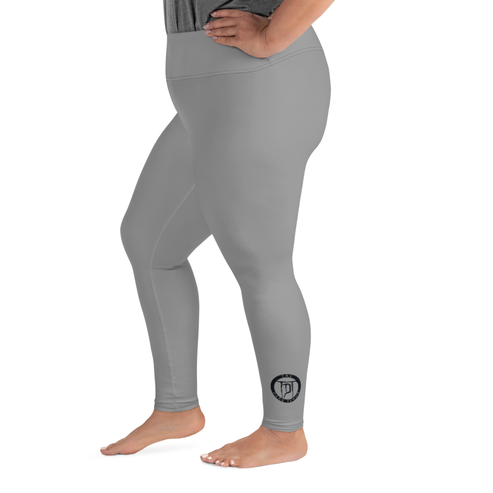 Leggings in Übergröße - Wappen, Graphit