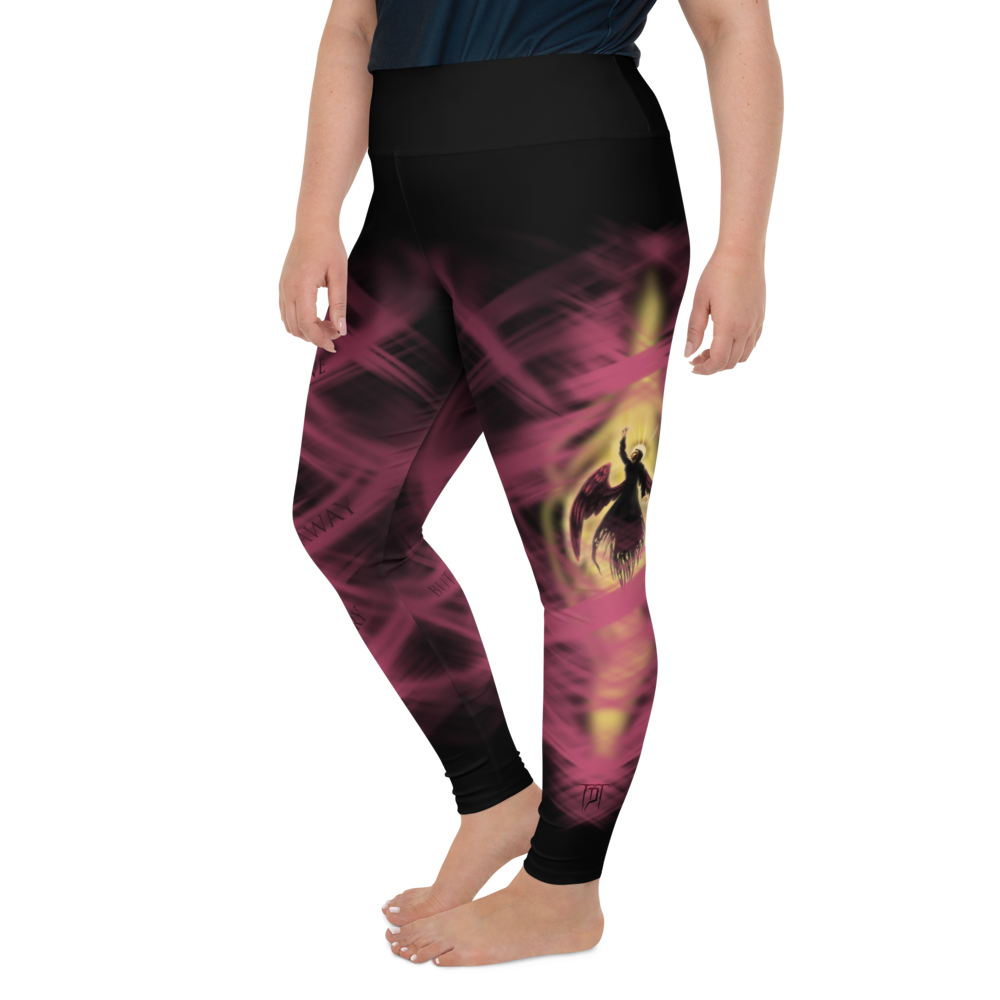 Leggings in Übergröße - Hurricane mit Lyrics