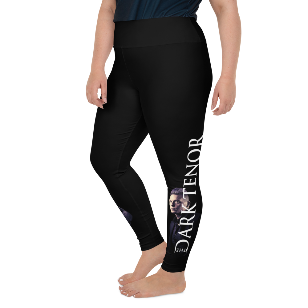 Plus Size Leggings - Ultraviolet Hearts, The Phantom &amp; Billy, sort