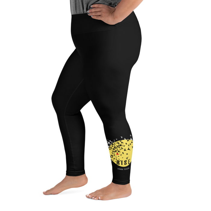 Leggings in Übergröße - Rise, Sun and Raven