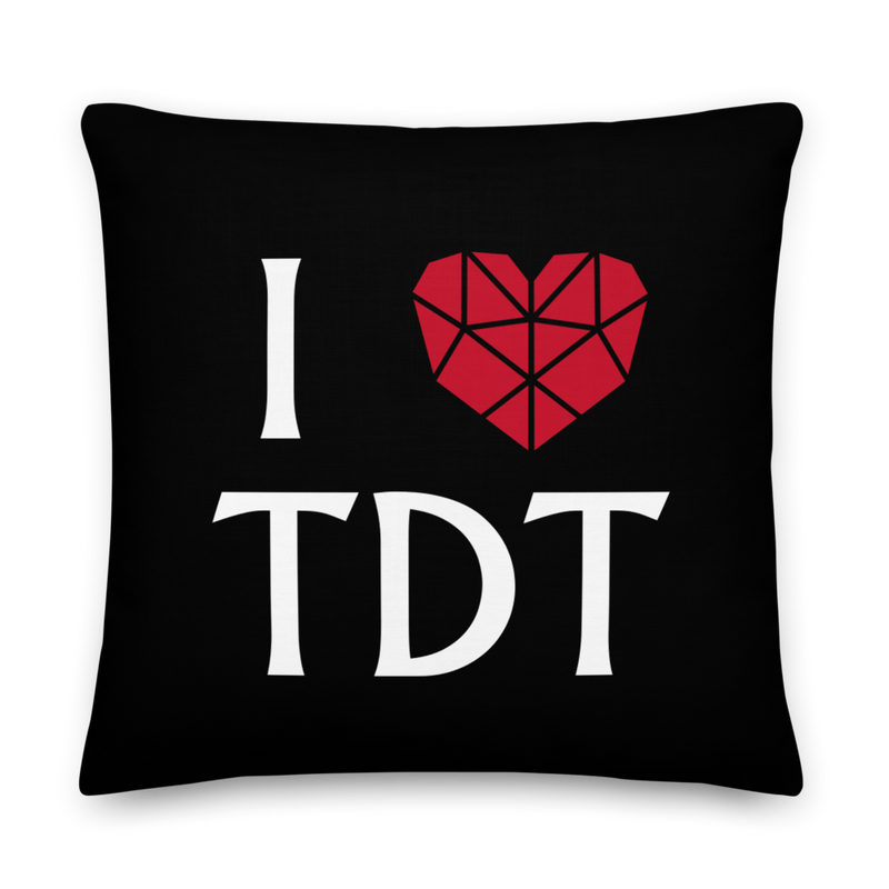 Kissen Premium - I Love TDT