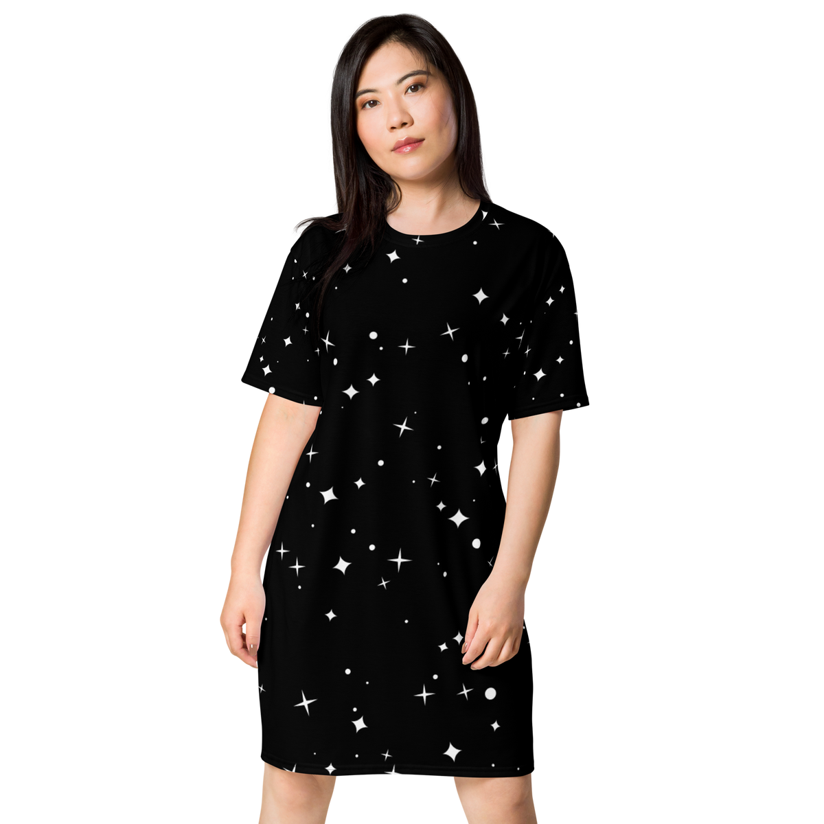 T-shirt kjole - Himmel fuld af stjerner