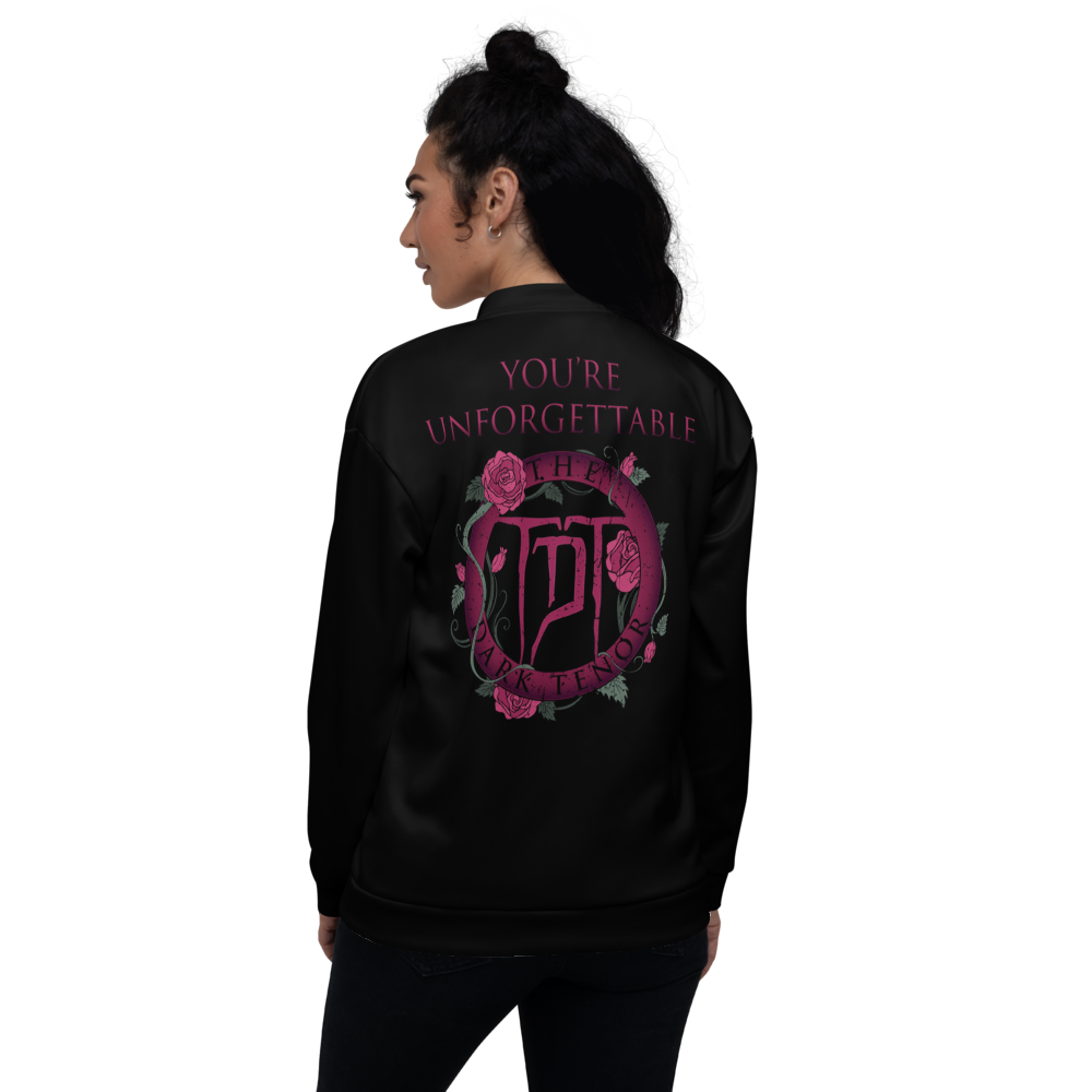 Bomberjacke Damen - Unforgettable, schwarz