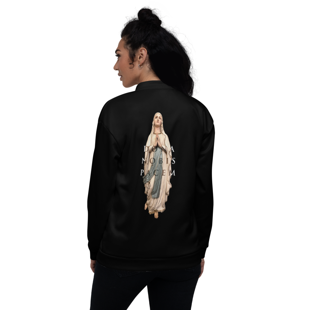 Bomberjacke Damen - Dona Nobis Pacem, Ultraviolet Hearts, schwarz
