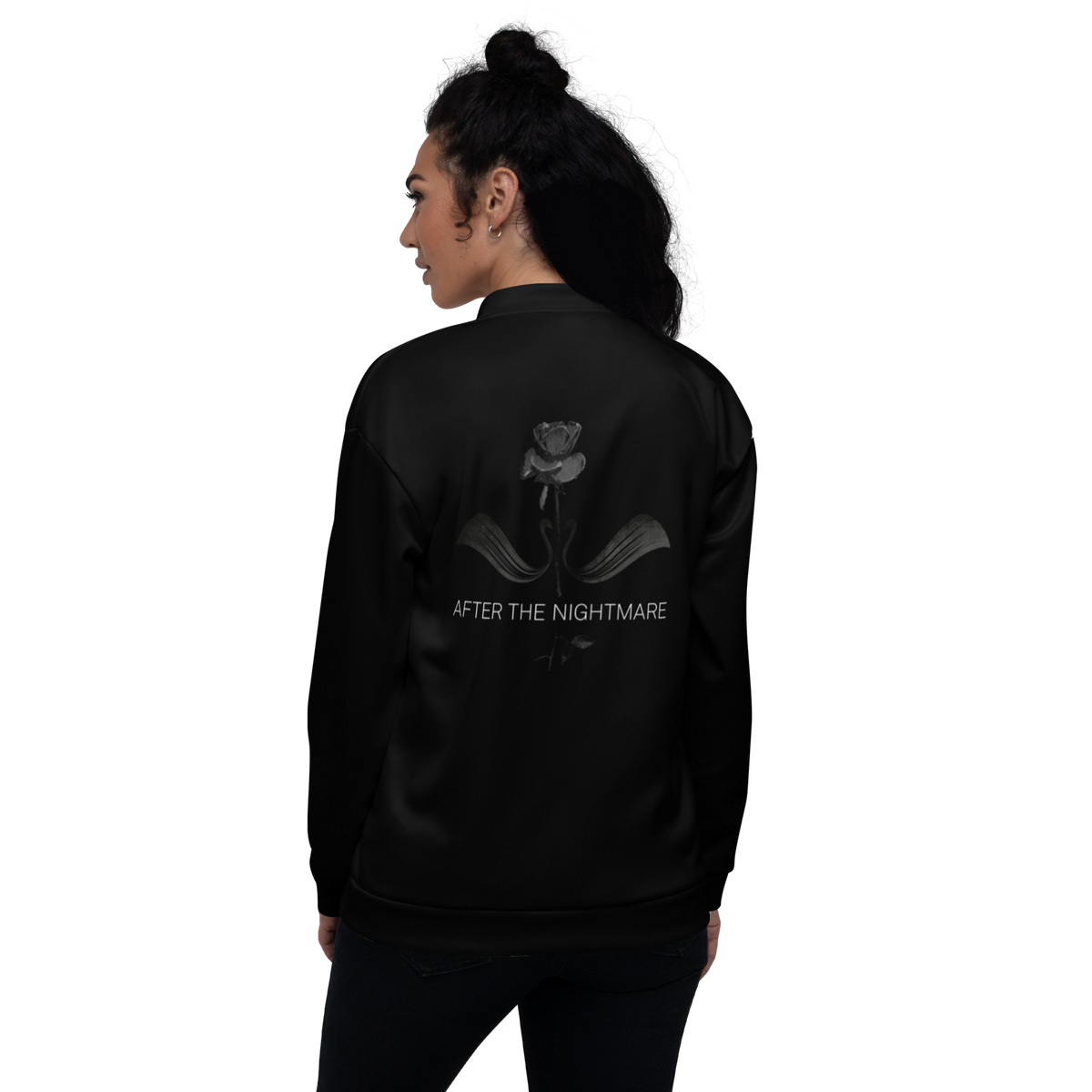 Bomberjacke Damen - After the Nightmare, Rose Anthracite