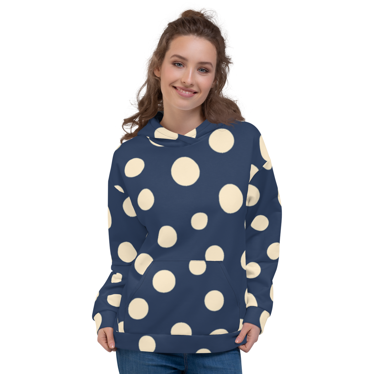 Hoodie Damen - Dots