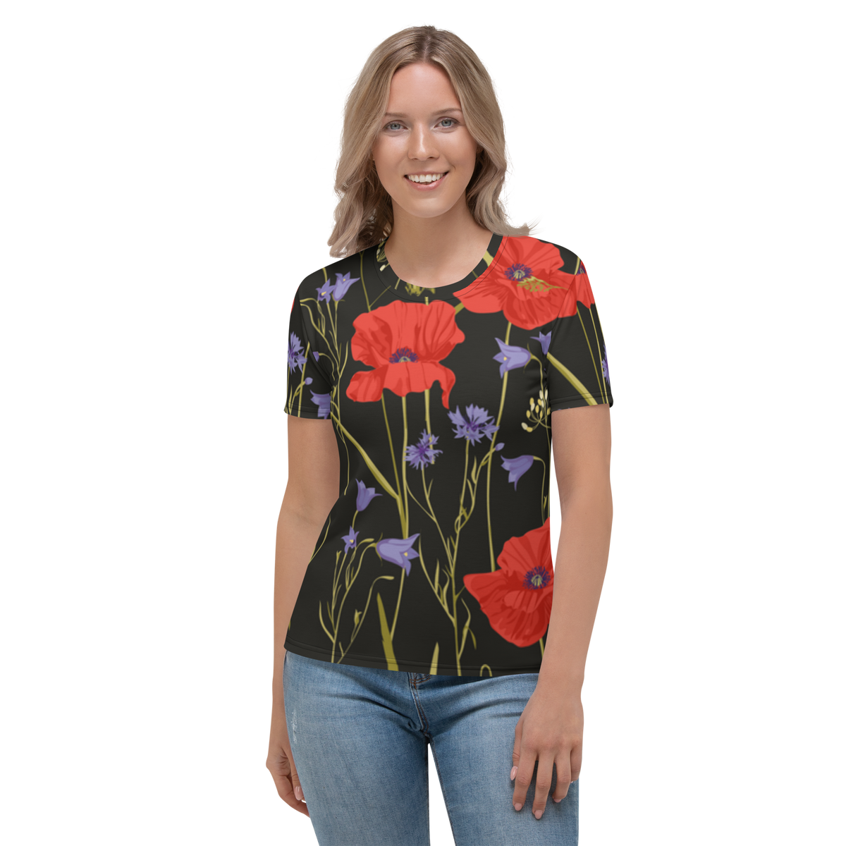 Premium T-Shirt Women - Poppies