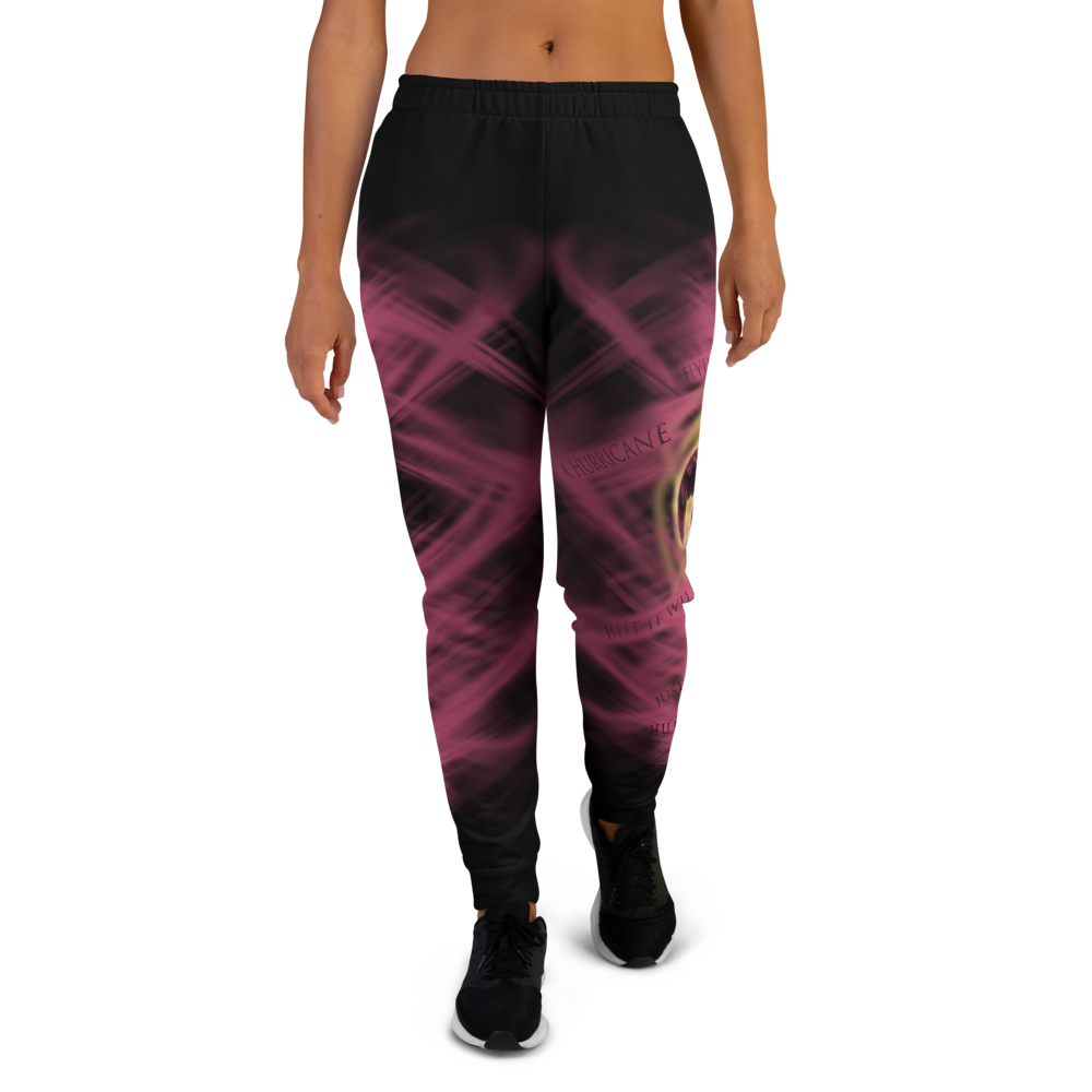Jogging Pants Women Premium - Hurricane with Lyrics